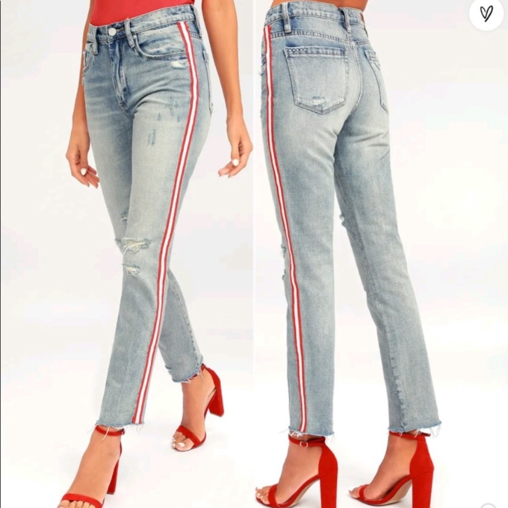 3 for $50🎉NWT blank nyc rivington stripe jeans